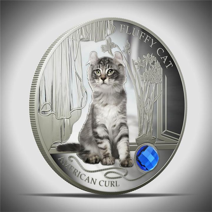 Монета с изображением американского керла фото