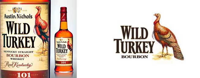 логотип виски wild turkey
